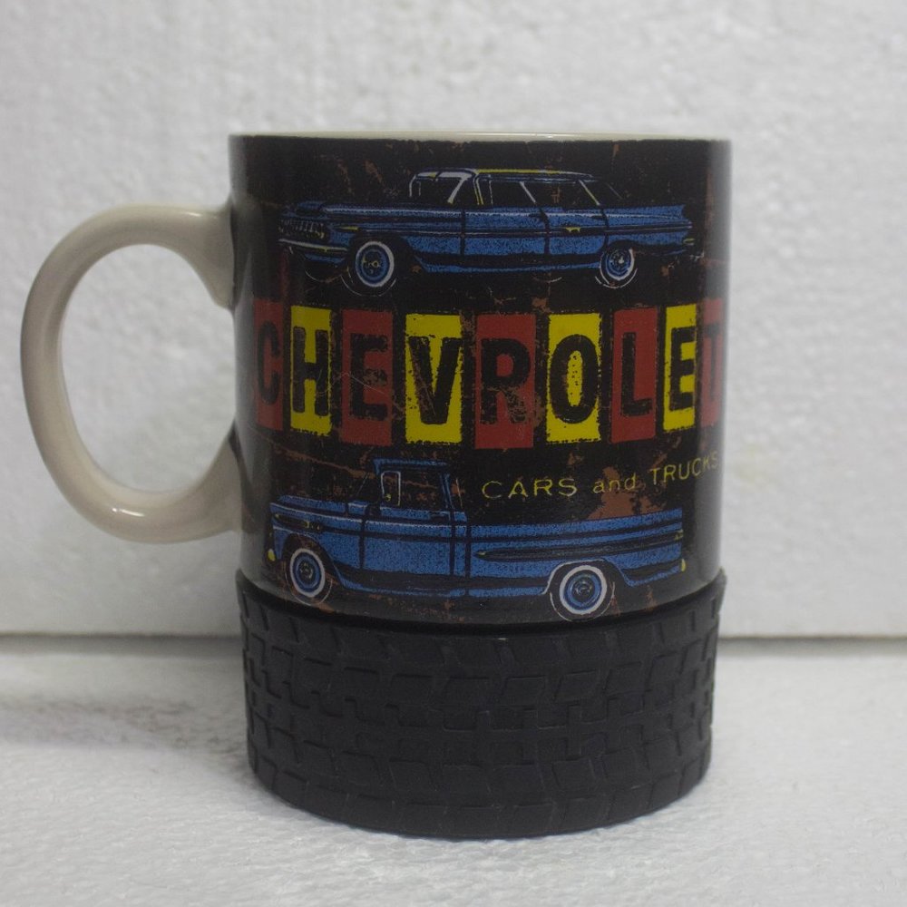 Chevrolet Cars and Trucks Tire Mug
